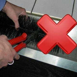 Vogelwering zonnepanelen borstel